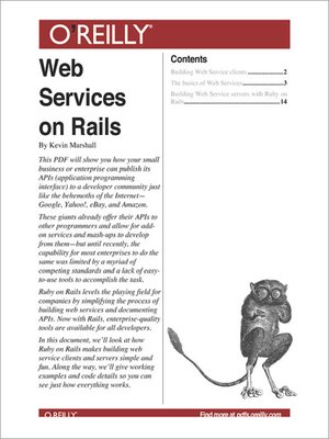 cover image of Web Services on Rails